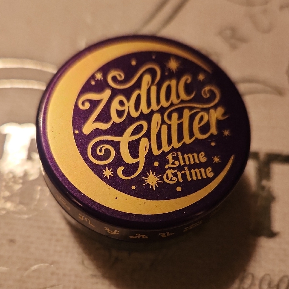 Lime Crime Zodiac All Purpose Glitter in CAPRICORN deep Green Rare Discontinued